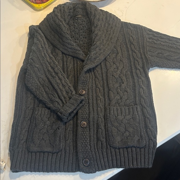 SKULL CASHMERE Grandpa Cable Cardigan Sweater NWT - Picture 4 of 7